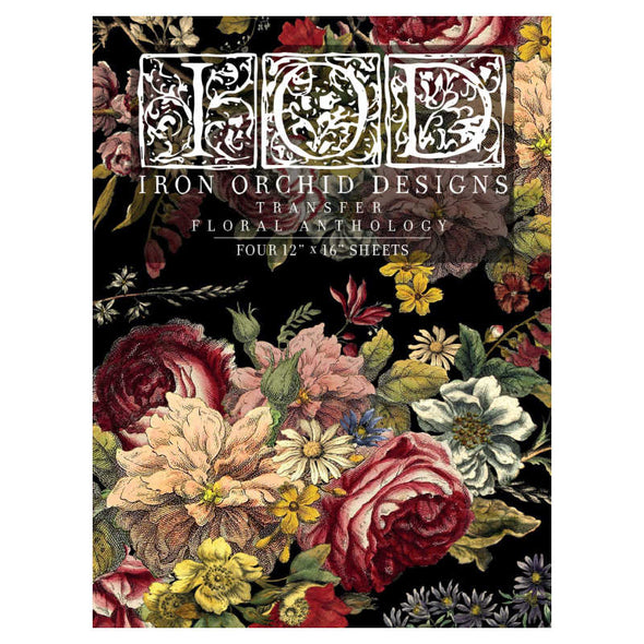 Floral Anthology Decor Transfer - DEJA VU BOUTIK