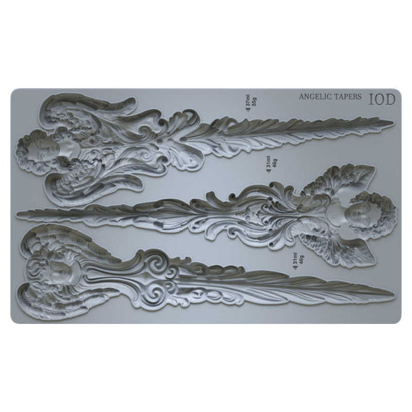 New -  Angelic Tapers IOD Decor Mould