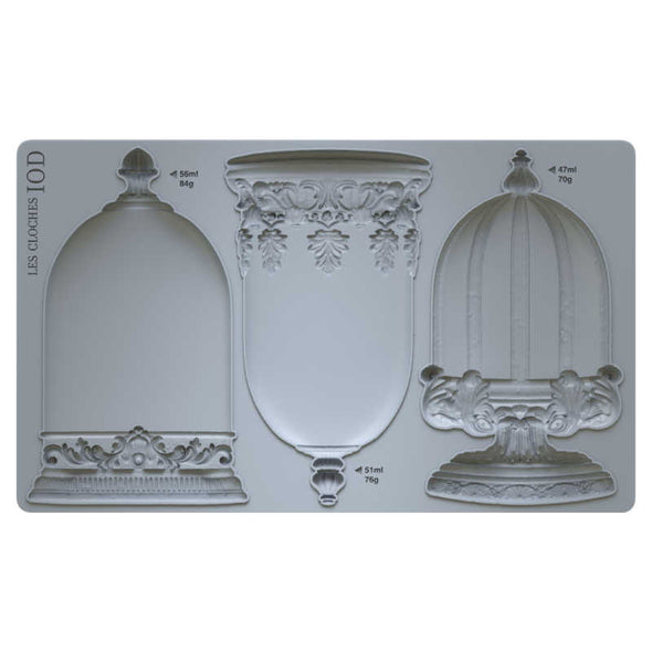 New - Les Cloches IOD Decor Mould