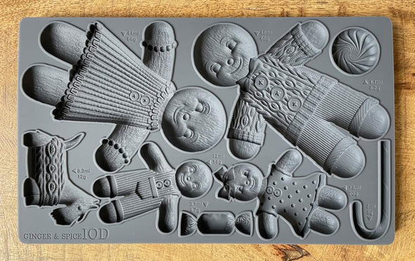 Ginger & Spice IOD Mould - Limited Edition