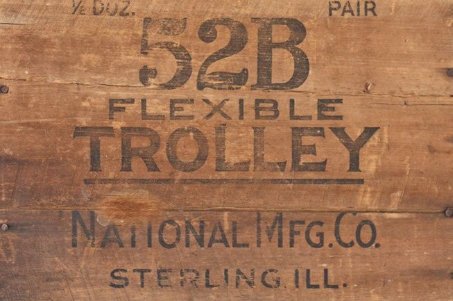Wood Crate Trolley