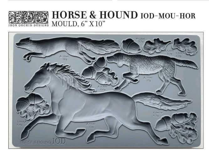 Horse and Hound Decor Mould - DEJA VU BOUTIK