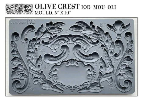 Olive Crest Decor Mould - DEJA VU BOUTIK