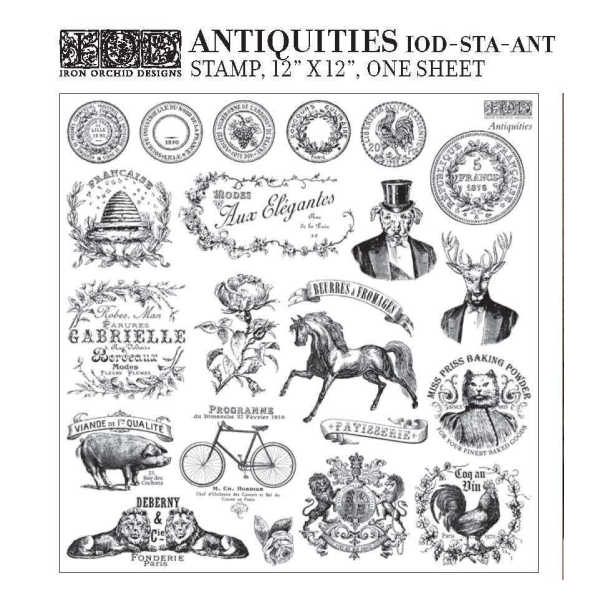 Antiquities IOD Stamp - DEJA VU BOUTIK